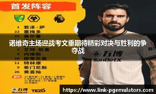 诺维奇主场迎战考文垂期待精彩对决与胜利的争夺战